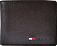 Шкіряне чоловіче портмоне Tommy Hilfiger 1159750650 (Коричневий, One size) 1159750650 (Коричневий, One size)