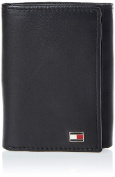 Кожаное портмоне мужское Tommy Hilfiger 1159750651 (Черный, One size)