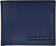 Кошелек кожаный Tommy Hilfiger бумажник art547341 (Синий)