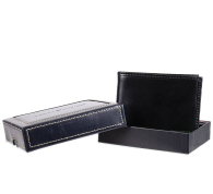 Кошелек кожаный Tommy Hilfiger бумажник портмоне 1159755098 (Черный One size)