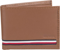 Кошелек кожаный Tommy Hilfiger бумажник портмоне 1159767522 (Коричневый, One size)