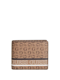 Стильный кошелек Guess с логотипом 1159787758 (Коричневый, One size)
