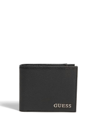 Стильный мужской кошелек Guess 1159787766 (Черный, One size)