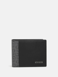 Стильный мужской кошелек Guess 1159787767 (Черный, One size)