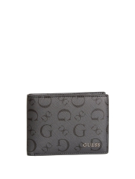 Подвійний чоловічий гаманець Guess з картхолдером 1159794234 (Сірий, One size)