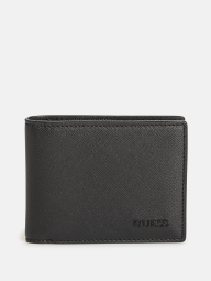 Стильный мужской кошелек Guess 1159797124 (Черный, One size)