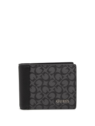 Чоловічий подарунковий набір Guess гаманець та картхолдер 1159797254 (Чорний, One size)