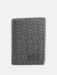 Стильный мужской кошелек Guess 1159797334 (Черный, One size)