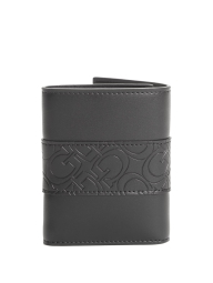 Стильный мужской кошелек Guess 1159797335 (Черный, One size)
