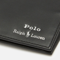 Стильный мужской кошелек Polo Ralph Lauren из гладкой кожи 1159797713 (Черный, One size)