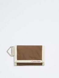 Тканинний гаманець Calvin Klein на кнопках 1159799633 (Коричневий, One size)
