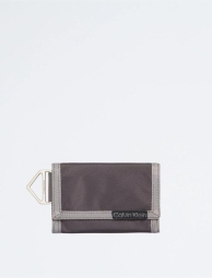Тканинний гаманець Calvin Klein на кнопках 1159806985 (Сірий, One size)