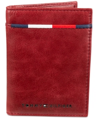 Кошелек Tommy Hilfiger с магнитным зажимом 1159809249 (Красный, One size)