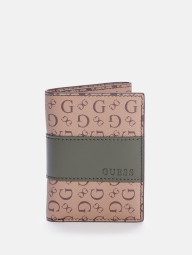 Стильный кошелек Guess с логотипом 1159809964 (Коричневый, One size)