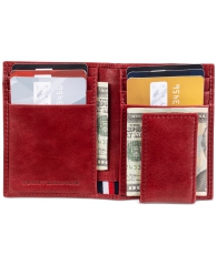 Кошелек Tommy Hilfiger с магнитным зажимом 1159820515 (Красный One size)