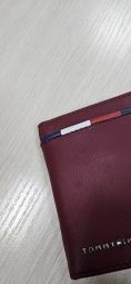 Кошелек Tommy Hilfiger с магнитным зажимом 1159820515 (Красный One size)