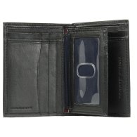 Мужской кожаный кошелек Tommy Hilfiger 1159823724 (Черный One size)