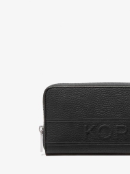 Шкіряний гаманець Michael Kors з логотипом 1159826419 (Чорний One size)