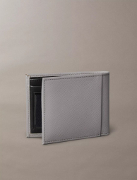 Кошелек Calvin Klein из сафьяновой кожи 1159837861 (Серый One size)