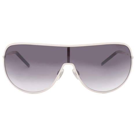 Мужские солнцезащитные очки Calvin Klein Grey Gradient Shield 1159810560 (Белый, One size)