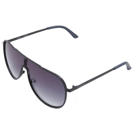 Солнцезащитные брендовые очки Guess Factory Smoke Gradient Shield 1159811272 (Черный, One size)