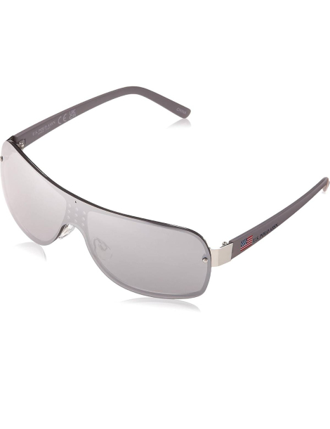 Солнцезащитные очки Rectangular U.S. Polo Assn 1159831928 (Серый One size)