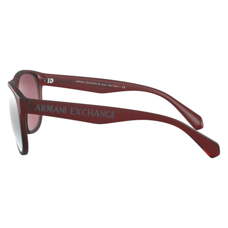 Мужские солнцезащитные очки Armani Exchange Square 1159836321 (Бордовый One size)