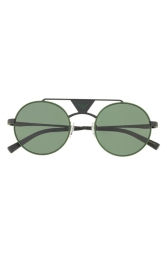 Круглые солнцезащитные очки Emporio Armani 1159792131 (Зеленый, One size)