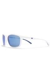 Прямоугольные солнцезащитные очки Emporio Armani 1159799584 (Белый, One size)