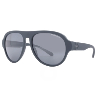 Мужские солнцезащитные очки Armani Exchange Grey Mirror Pilot 1159810828 (Зеленый, One size)