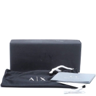 Мужские солнцезащитные очки Rectangular Armani Exchange 1159817698 (Черный One size)