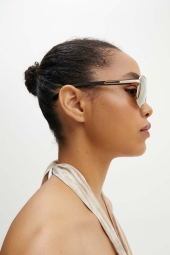 Солнцезащитные брендовые очки Guess Pilot 1159829977 (Золотистый One size)