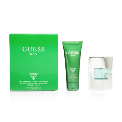 Мужской набор GUESS Man Travel Set от GUESS 1159797664 (Зеленый, One size)