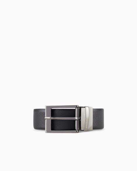 Двусторонний кожаный ремень Armani Exchange 1159834173 (Черный One size)