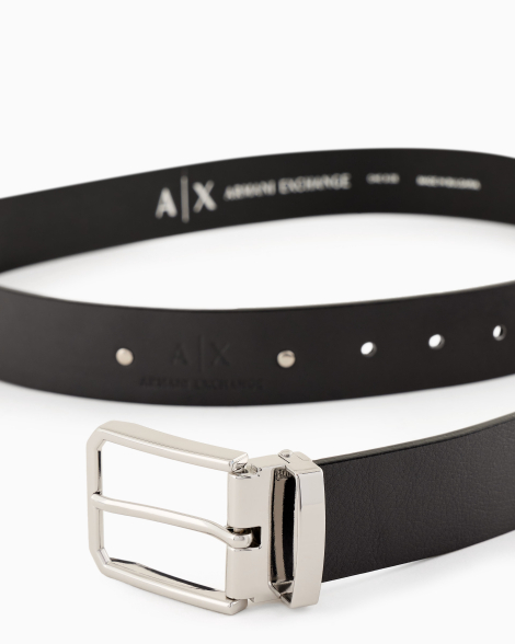 Кожаный ремень Armani Exchange 1159834182 (Черный One size)