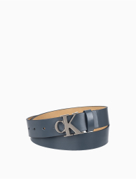 Стильный мужской ремень Calvin Klein с логотипом 1159785230 (Синий, XL)