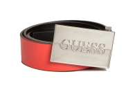 Мужской двусторонний ремень GUESS 1159799253 (Красный/Черный, 40)