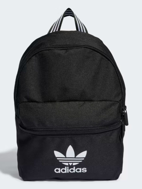 Рюкзак Adidas SMALL ADICOLOR на блискавці 1159820865 (Чорний One Size)