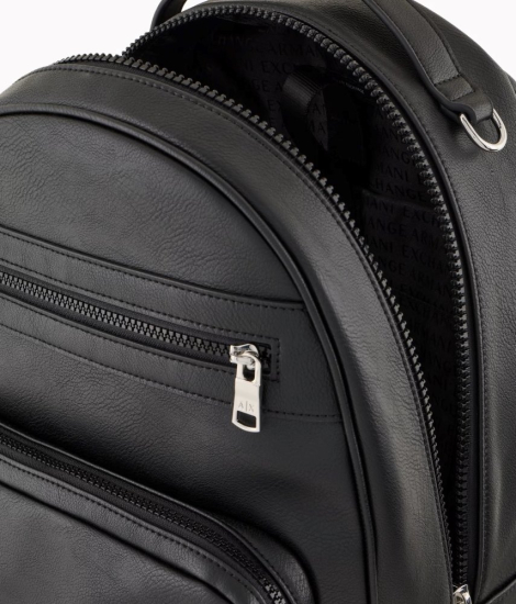 Рюкзак Armani Exchange с логотипом 1159833675 (Черный One size)