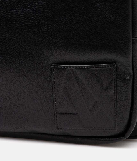 Рюкзак Armani Exchange с логотипом 1159833675 (Черный One size)