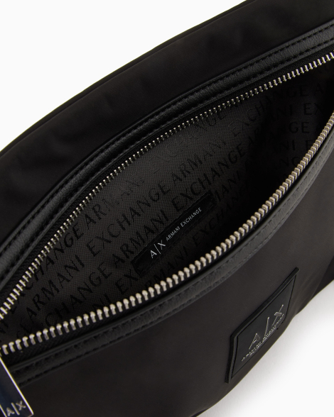 Сумка рюкзак Armani Exchange з логотипом 1159834166 (Чорний One size)