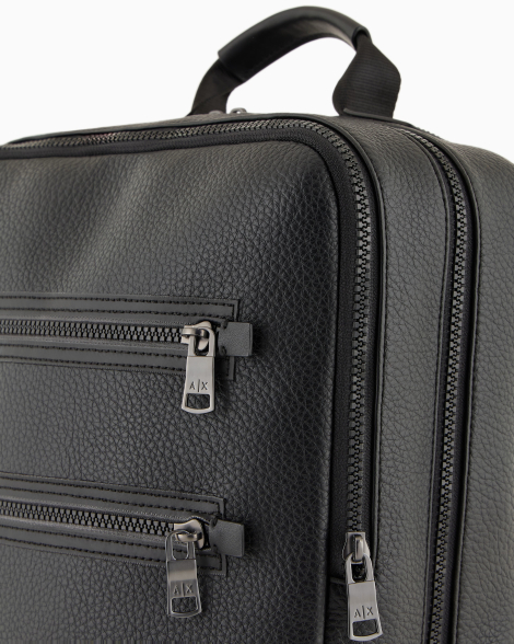 Рюкзак Armani Exchange з логотипом 1159834363 (Чорний One size)