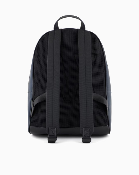 Рюкзак Armani Exchange із логотипом 1159834419 (Синій One size)