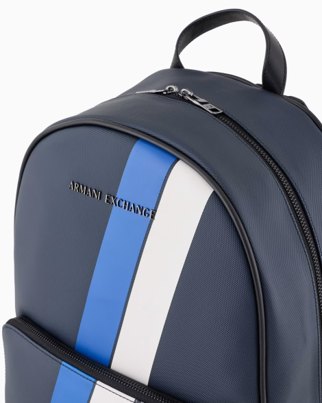 Рюкзак Armani Exchange із логотипом 1159834419 (Синій One size)