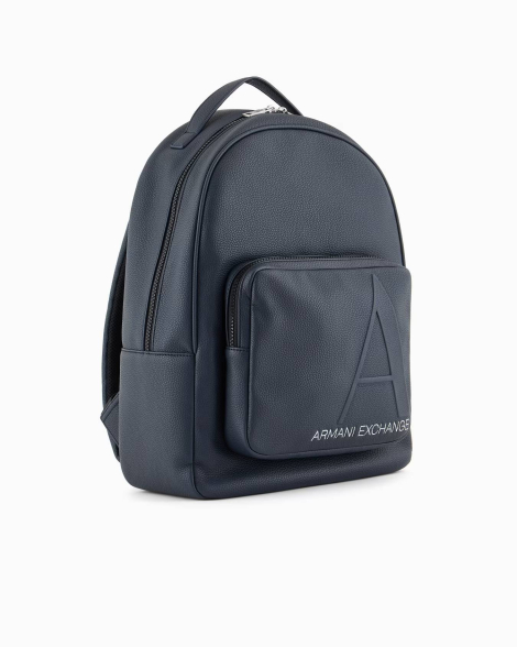 Рюкзак Armani Exchange із логотипом 1159835491 (Синій One size)