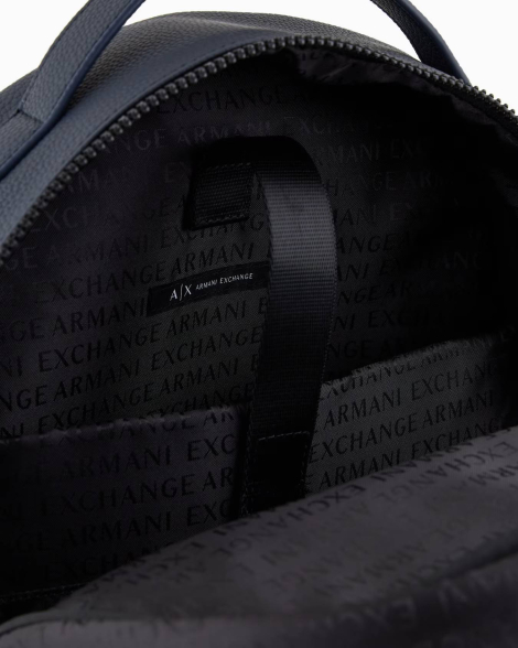 Рюкзак Armani Exchange із логотипом 1159835491 (Синій One size)