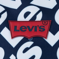 Большой рюкзак Levi's на молнии с логотипом 1159776532 (Синий, One Size)