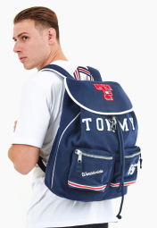 Рюкзак Tommy Hilfiger с карманами 1159776536 (Синий, One Size)