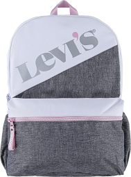 Большой рюкзак Levi's на молнии с логотипом 1159776718 (Серый, One Size)