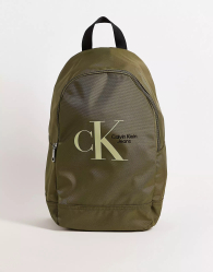 Рюкзак Calvin Klein на молнии с логотипом 1159782821 (Зеленый, One Size)